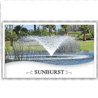 Otterbine Aerated Sunburst Fountain 1 - 5 Hp
